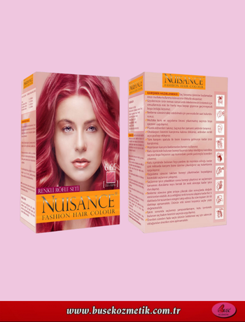 Nuısance Renkli Röfle Boya Seti (6/65 Lila Kızılı) - 6/65 LİLA KIZILI