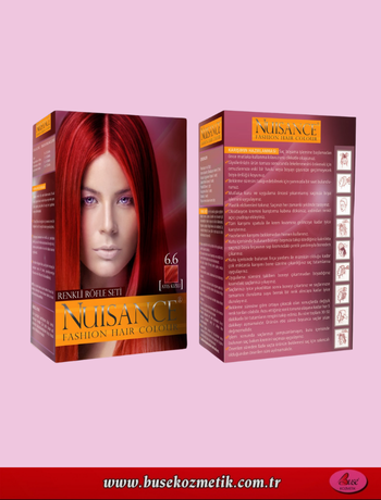 Nuısance Renkli Röfle Seti (6/6 Ateş Kızılı) - 6/6 Ateş Kızılı