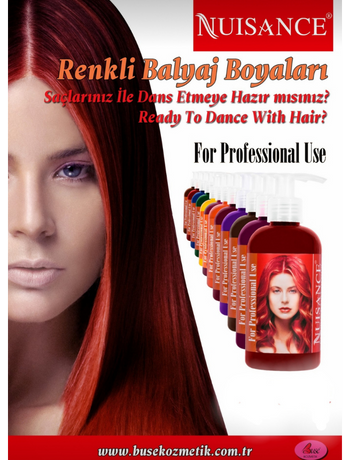 Nuısance Renkli Balyaj Boyaları