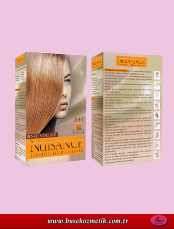 Nuısance Renkli Röfle Boya Seti (8/43 Açık Bakır) - 8/43 AÇIK BAKIR